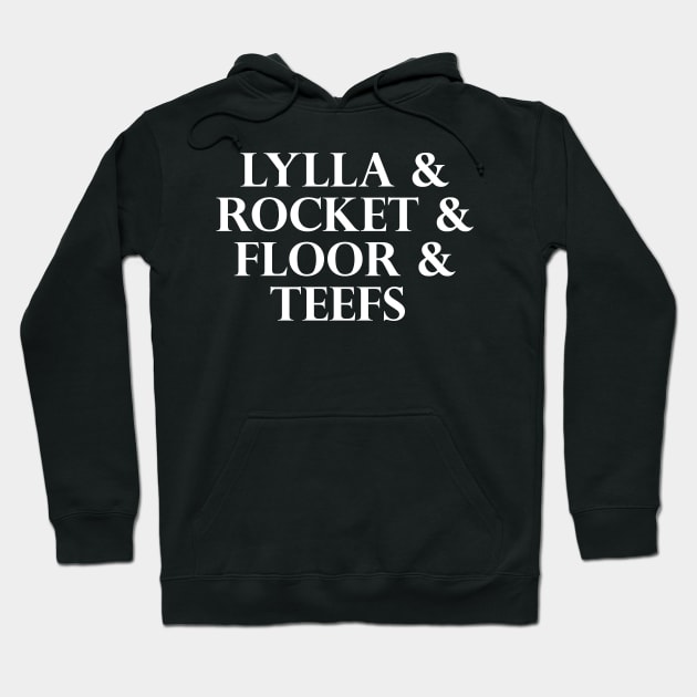 Lylla & Rocket & Floor & Teefs Funny Birthday Quote Hoodie by sarabuild